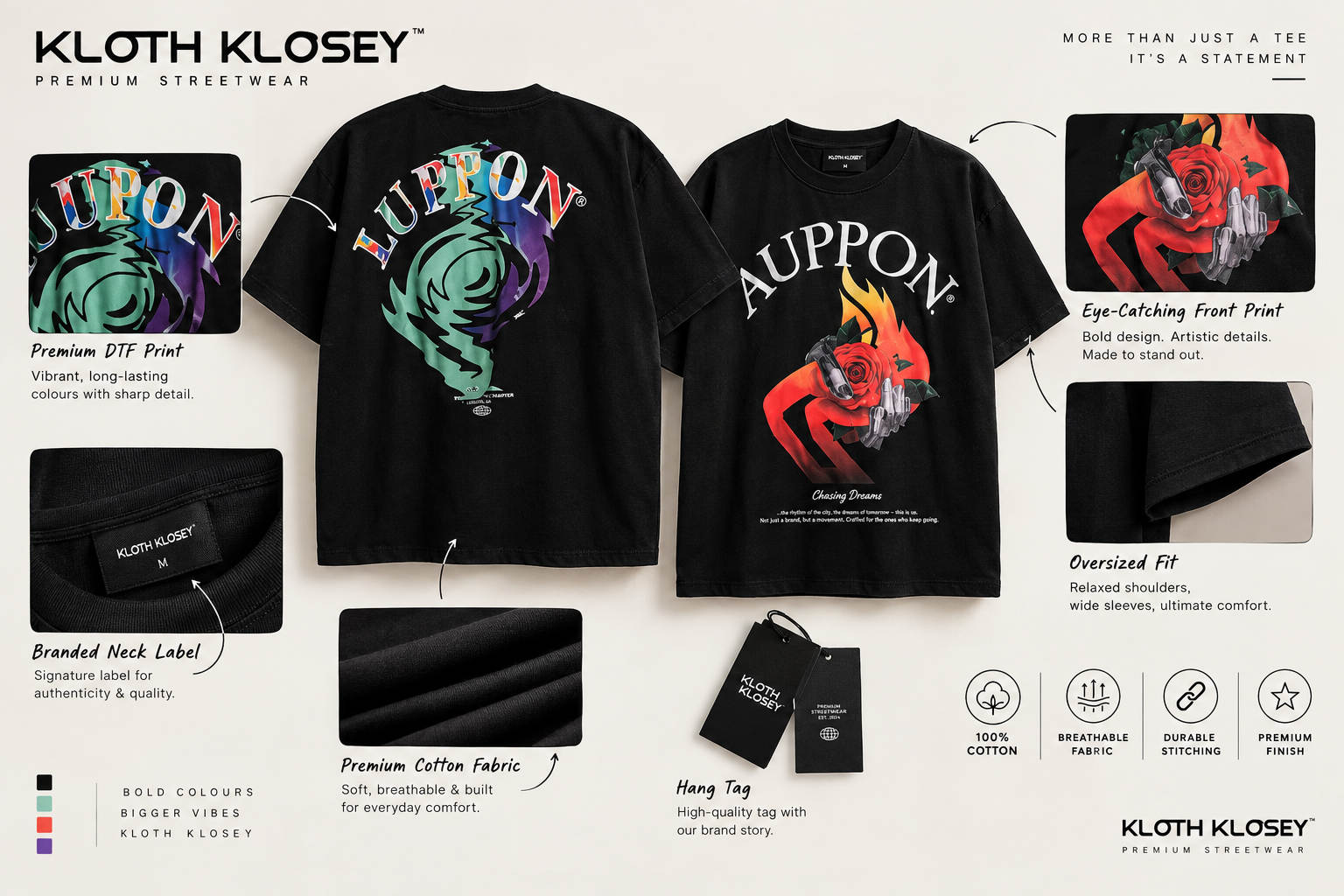 MEN'S AND WOMEN T-SHIRT - Image 2